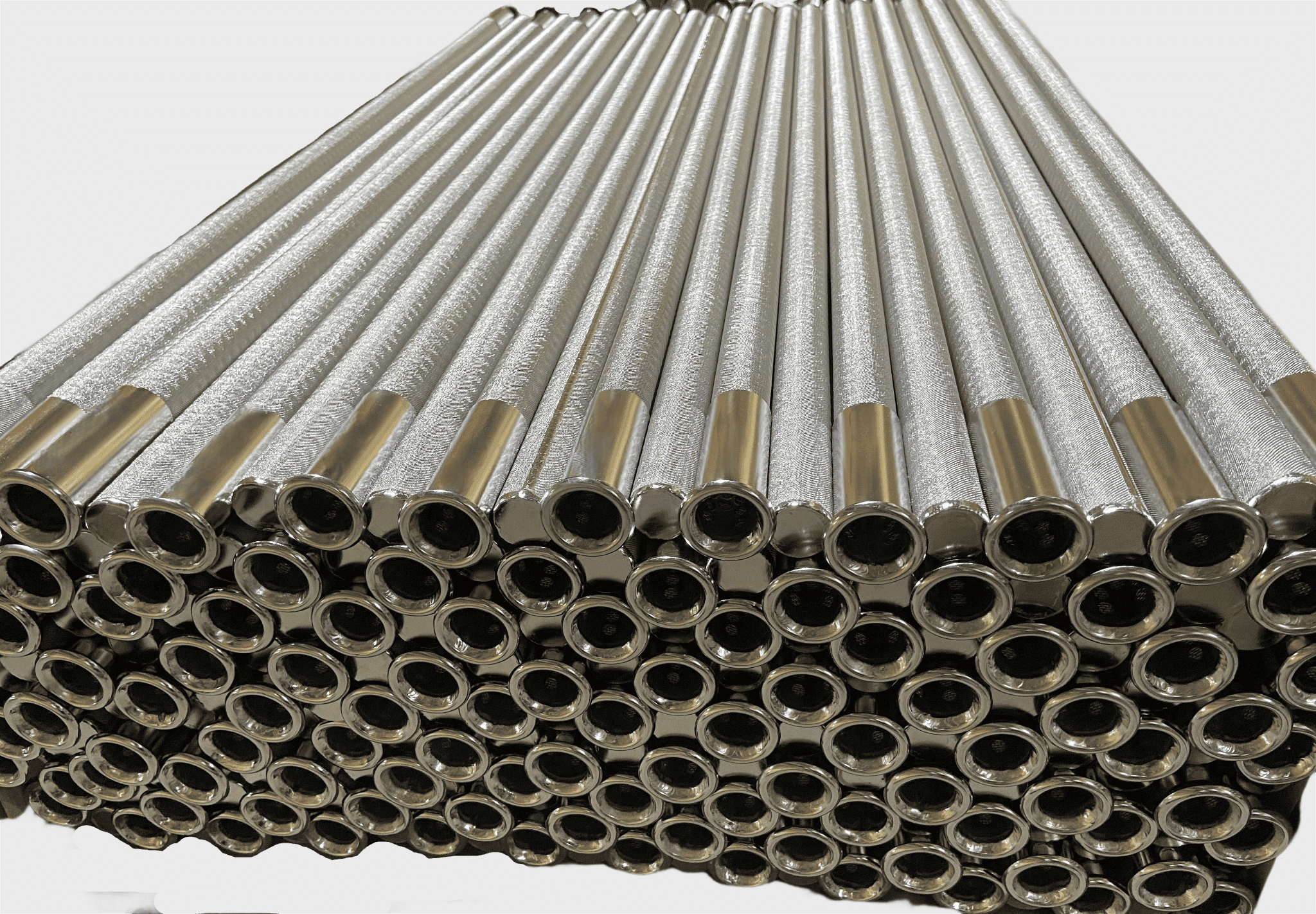 Sintered seamless stainless steel 304/316L wire mesh filter pipe for  filtration system